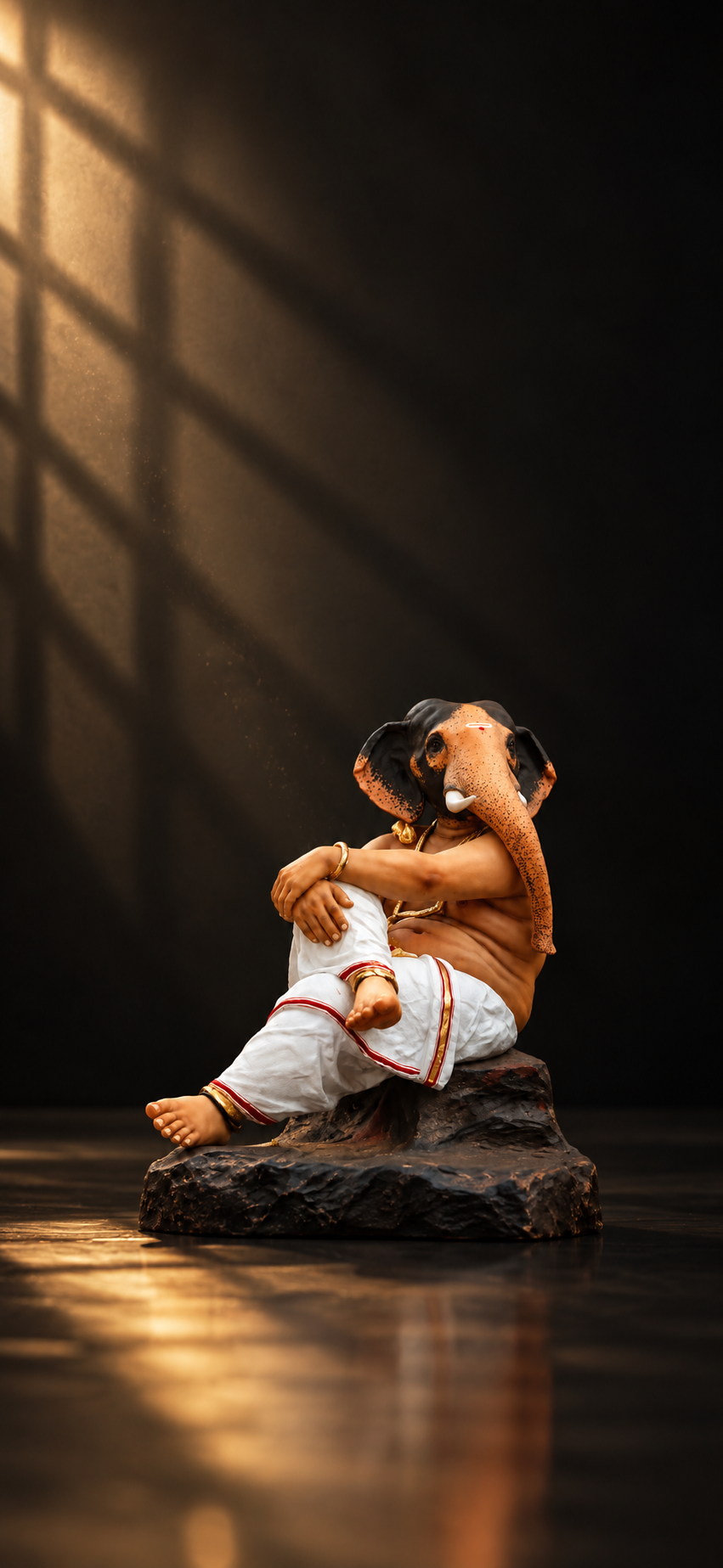 Dark Ganesh 4K Wallpaper – Lord Ganesha HD - pixora4k.com