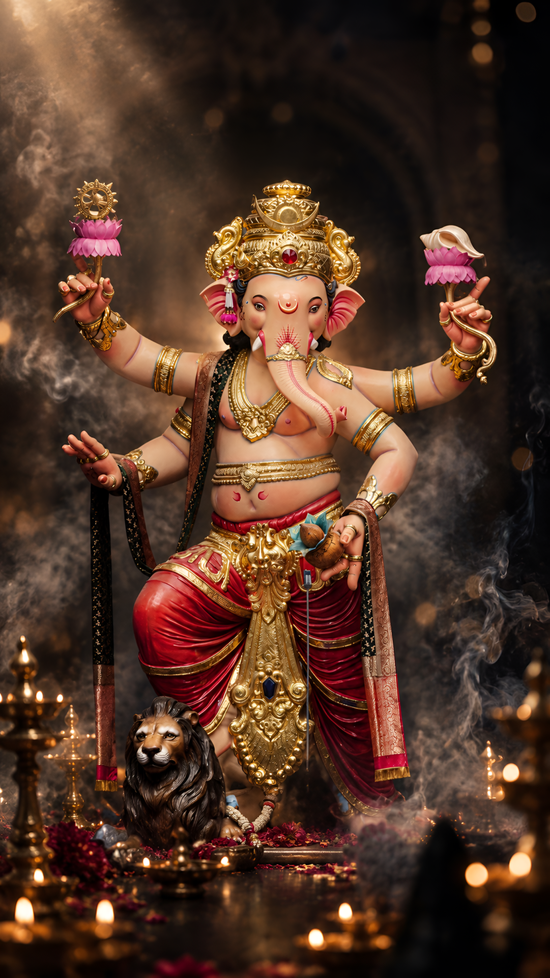 Kala Chowki Maha Ganpati Wallpaper – 4K HD Ganpati Bappa - pixora4k.com