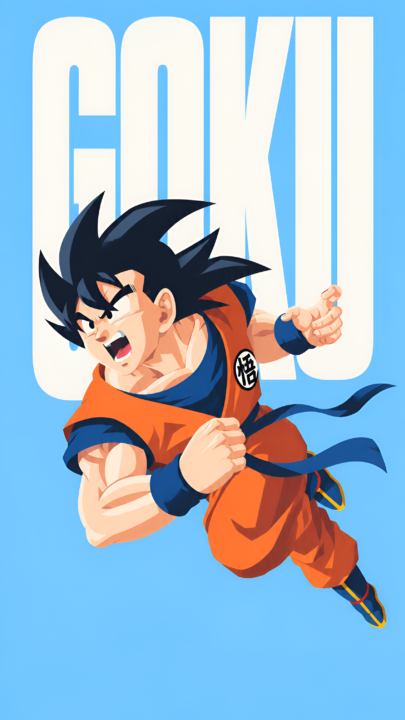 Goku Flying Wallpaper – Dragon Ball Action Anime 3840x2160 - Free Download