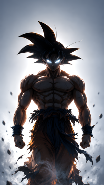Dark Goku 4K Wallpaper – Ultra Instinct 3840x2160 - Free Download