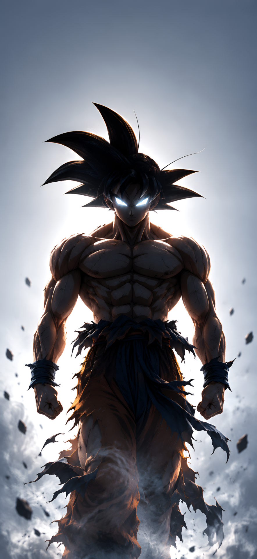 Dark Goku 4K Wallpaper – Ultra Instinct - pixora4k.com