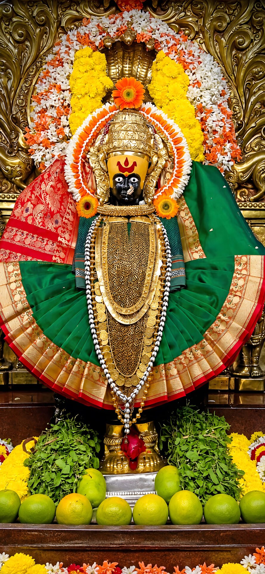 Mahalakshmi Ambabai Wallpaper 4K – Kolhapur Temple - pixora4k.com