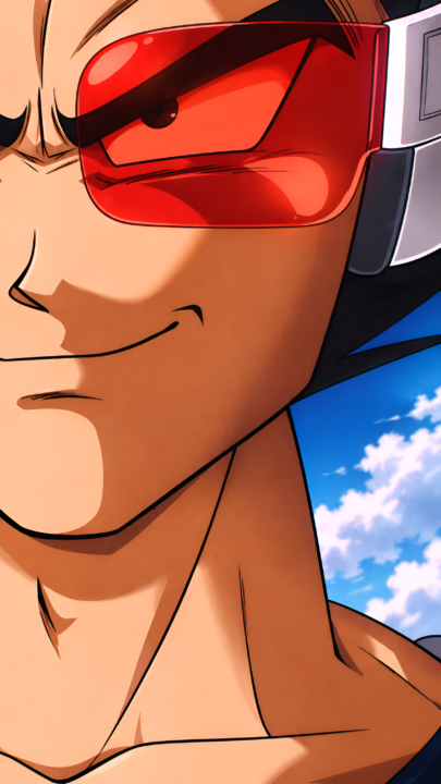 Goku Portrait Wallpaper – Red Scouter 4K