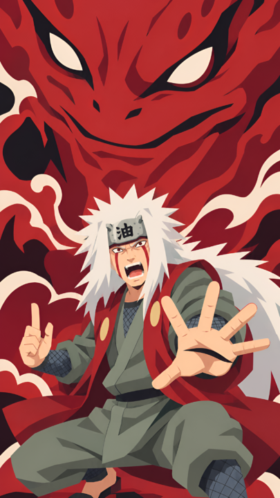Jiraiya 4K Wallpaper – Legendary Naruto Anime Artwork 3840x2160 - Free Download