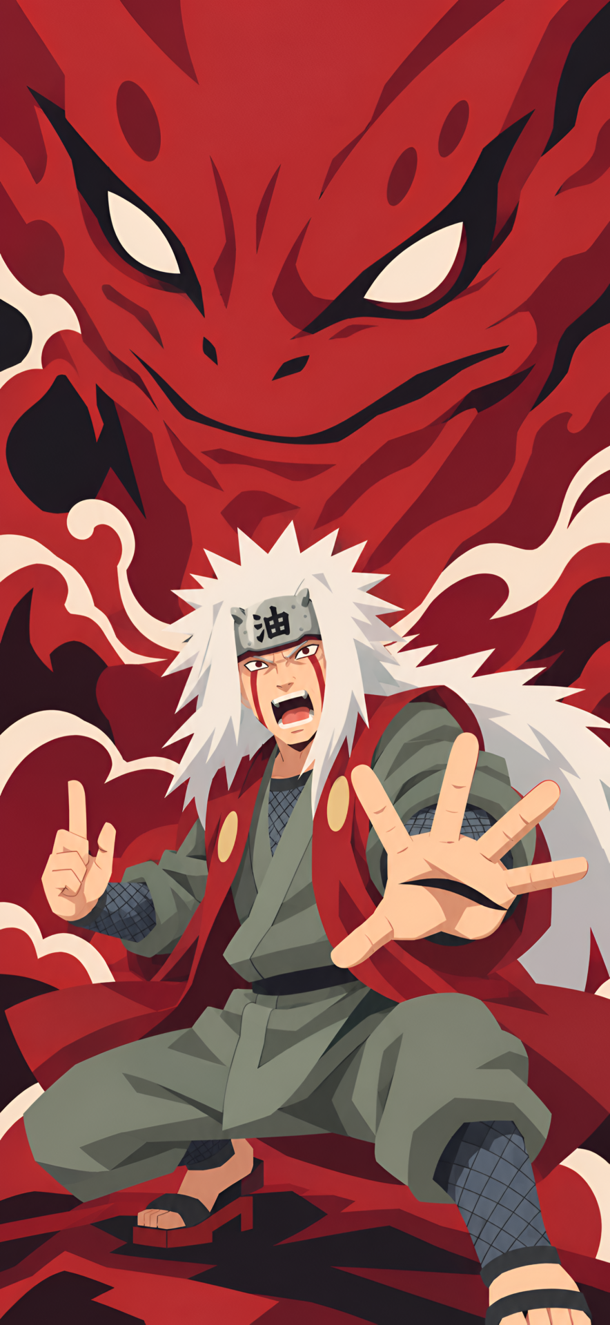Jiraiya 4K Wallpaper – Legendary Naruto Anime Artwork - pixora4k.com