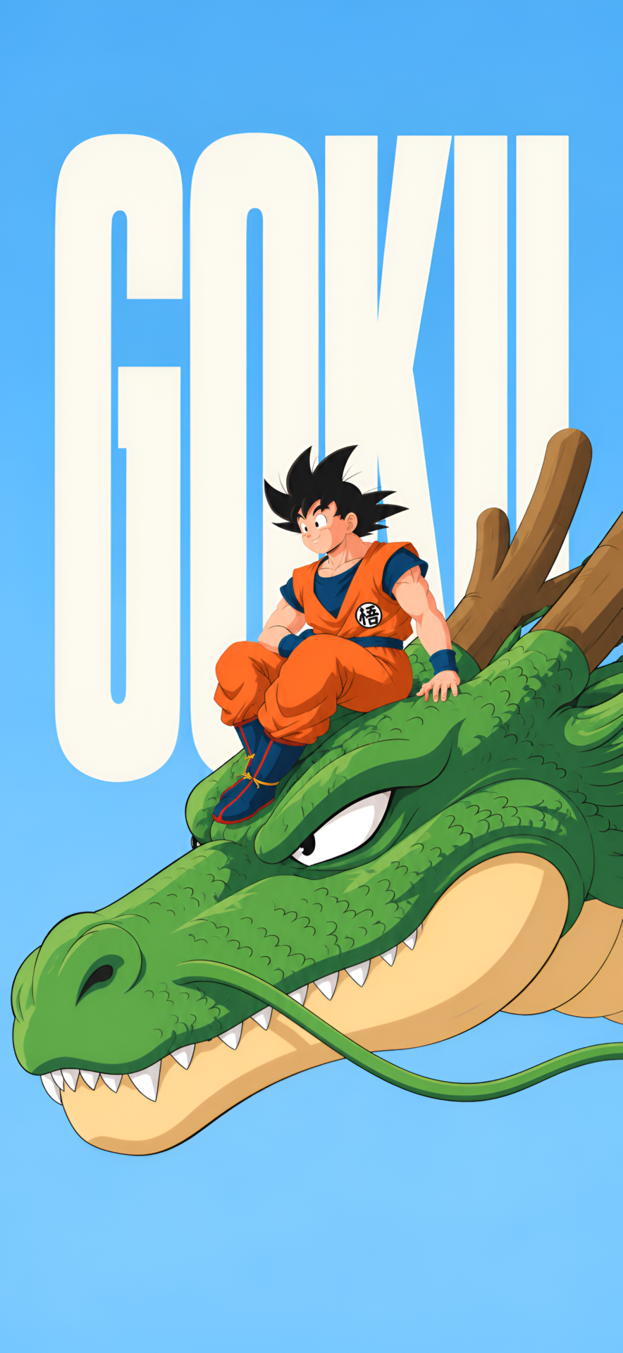 Kid Goku & Shenron Wallpaper – Dragon Ball Anime - pixora4k.com
