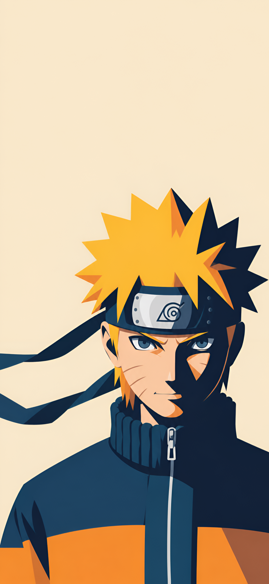 Naruto Uzumaki Portrait 4K Wallpaper – Classic Anime Art - pixora4k.com
