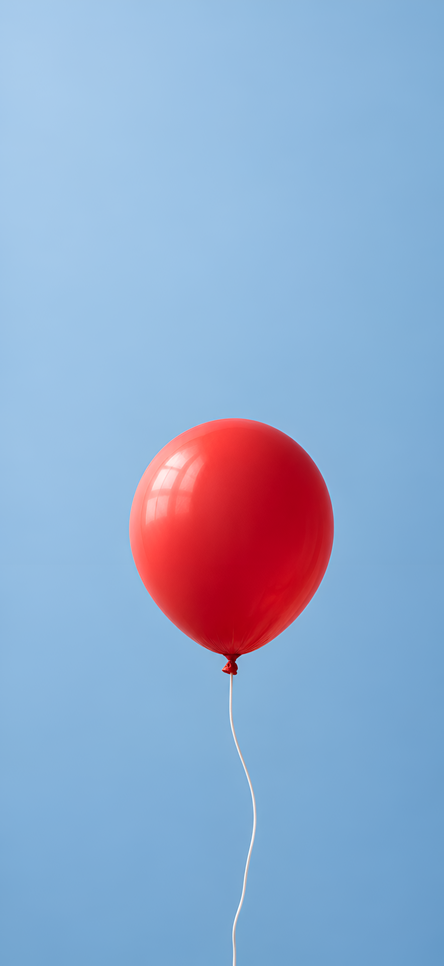 Red Balloon Minimalist 4K Wallpaper - pixora4k.com