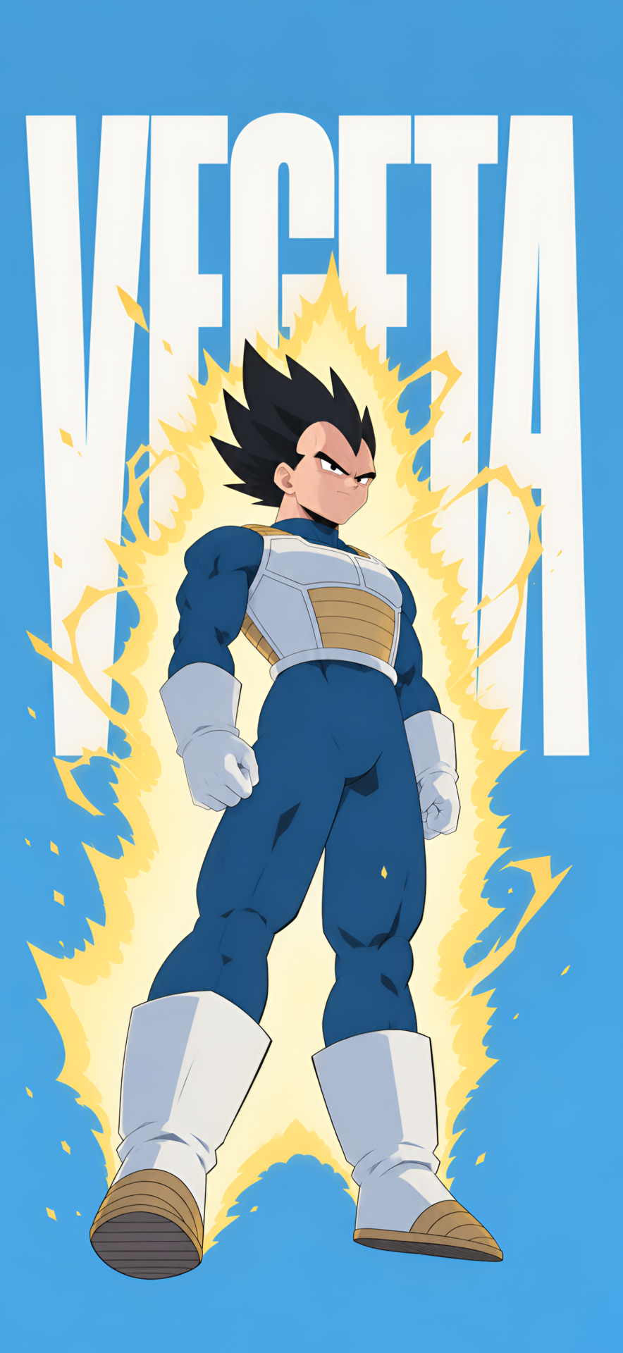 Vegeta Wallpaper – Super Saiyan Energy Dragon Ball - pixora4k.com
