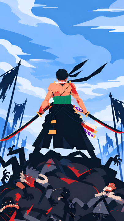 Zoro Samurai Battle Anime Wallpaper 3840x2160 - Free Download